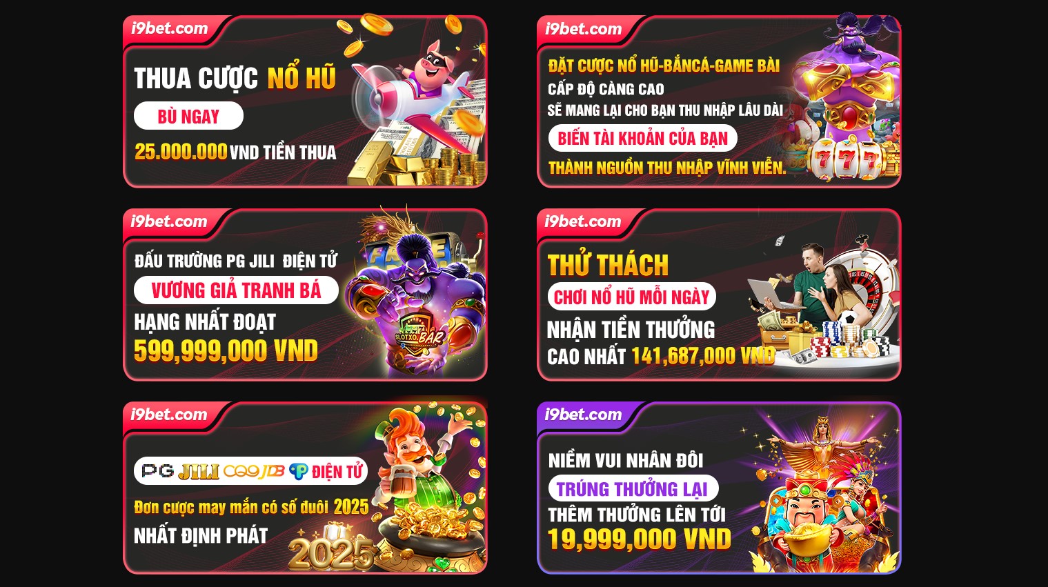 khuyến mãi nổ hũ i9bet